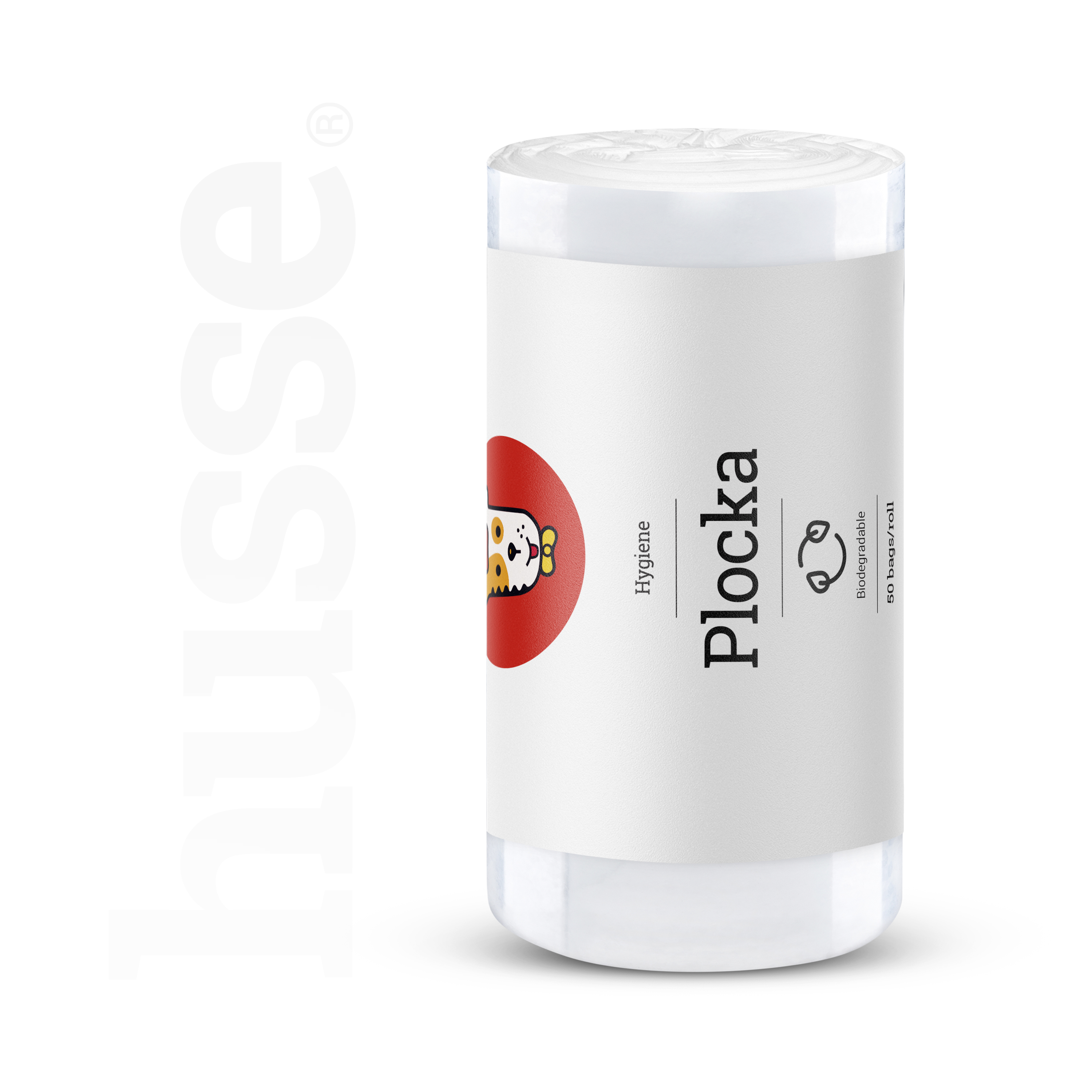 Plocka, 50 tk/rull | Keskkonnasõbralikud hügieenikotid valmistatud maisitärklisest