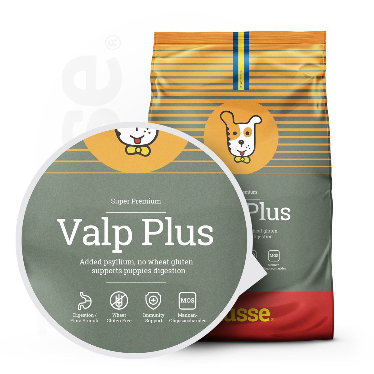 Valp Plus, 7 kg | Täisväärtuslik toitumine psülliumi ja köögiviljakiududega sujuva seedimise tagamiseks