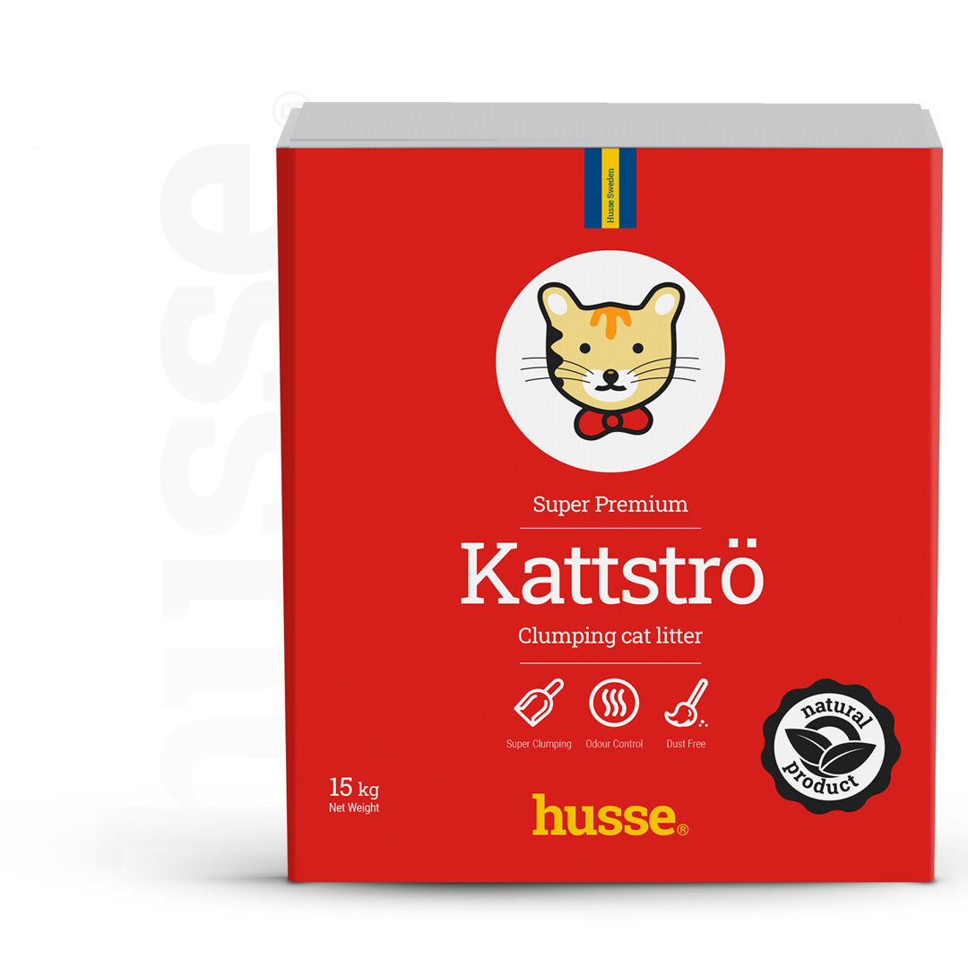 Kattströ Red, 15 kg | Kassiliiv hallist bentoniitsavist