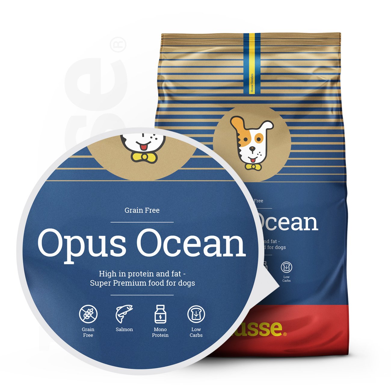 Opus Ocean, 2 kg | Teraviljavabad killud ühe loomse valgu allikaga