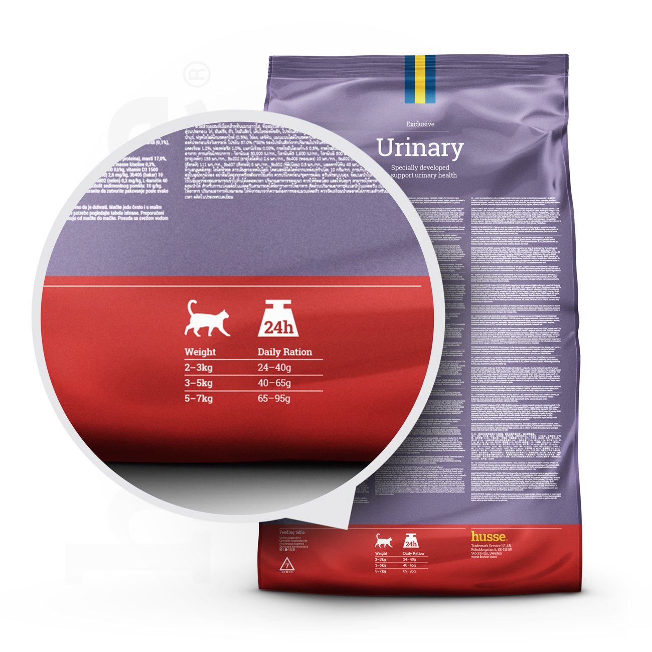 Exclusive Urinary, 2 kg | Täisväärtuslik kassitoit, mis aitab säilitada kuseteede tervist