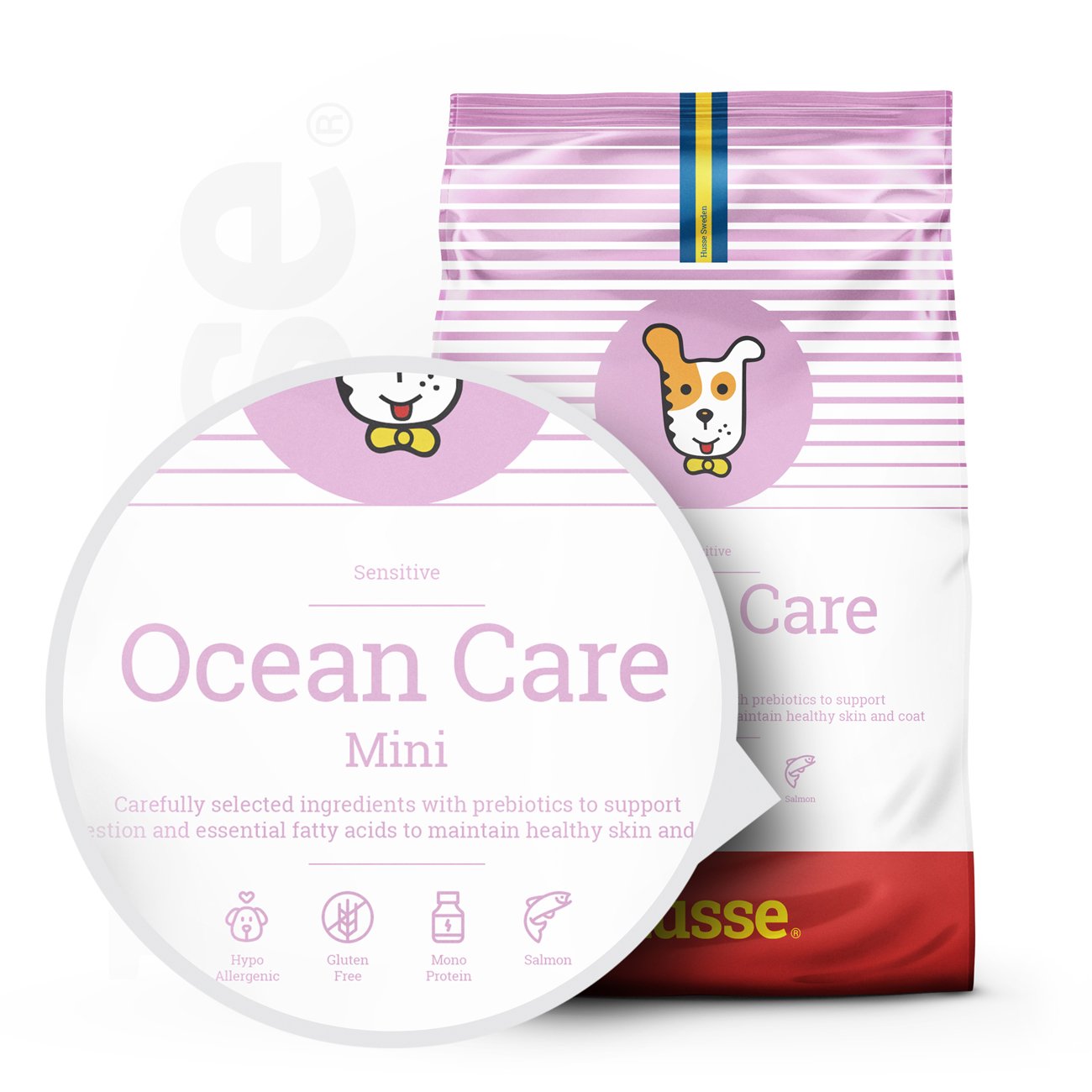 Sensitive Ocean Care Mini, 2 kg | Gluteenivaba retsept ühe loomse valgu allikaga