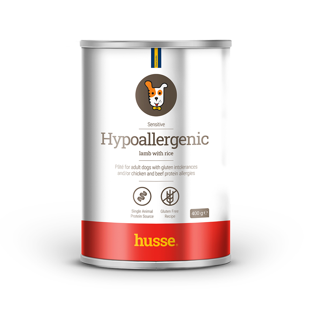 Hypoallergenic, lammas riisiga, 400 g | Pasteet toidu ülitundlikkusega koertele