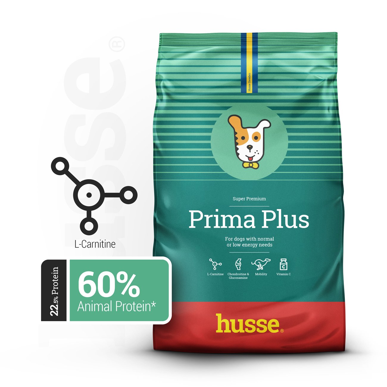 Prima Plus, 2 kg | Mõõduka rasva- ja kalorisisaldusega koeratoit