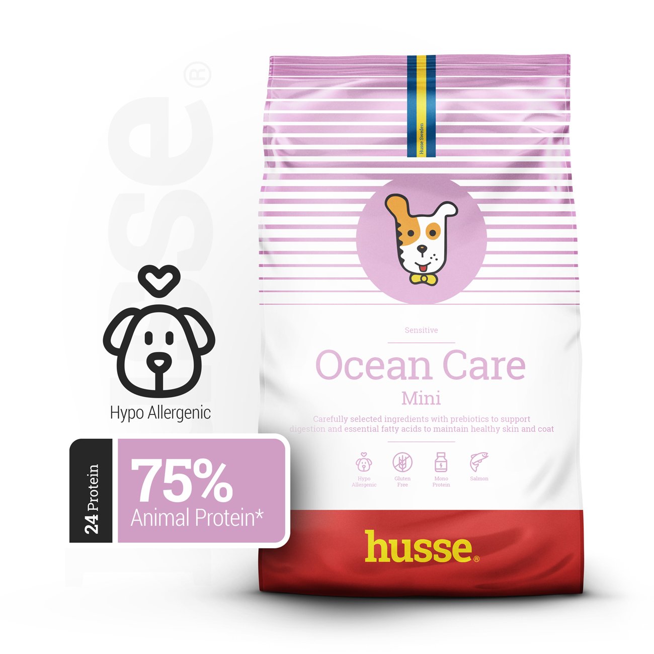 Sensitive Ocean Care Mini, 2 kg | Gluteenivaba retsept ühe loomse valgu allikaga