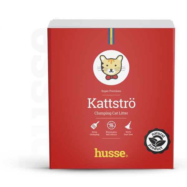 Kattströ Red, 15 kg | Kassiliiv hallist bentoniitsavist