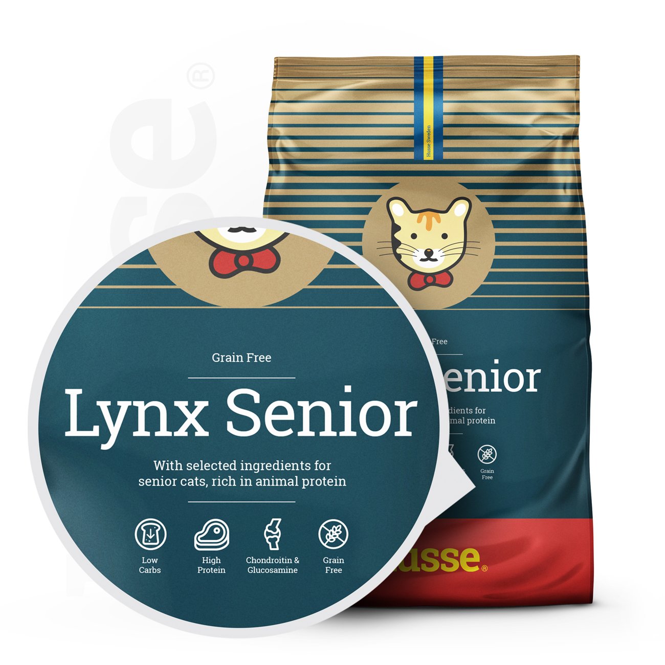 Lynx Senior, 7 kg | Täisväärtuslik, teraviljavaba toitumine eakatele kassidele