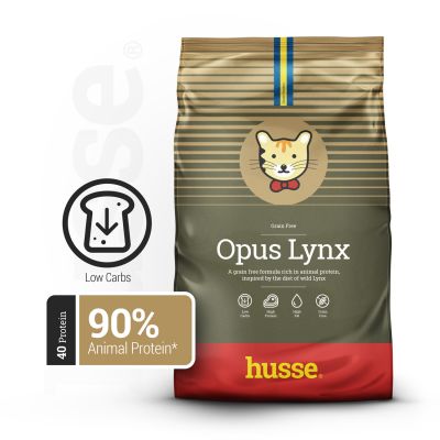 Opus Lynx, 2 kg | Teraviljavabad killud tundliku naha ja seedesüsteemiga kassidele