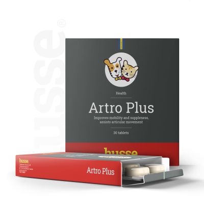 Artro Plus, 30 tablets | Aitab toetada koerte ja kasside liigeste funktsioone ja liikuvust