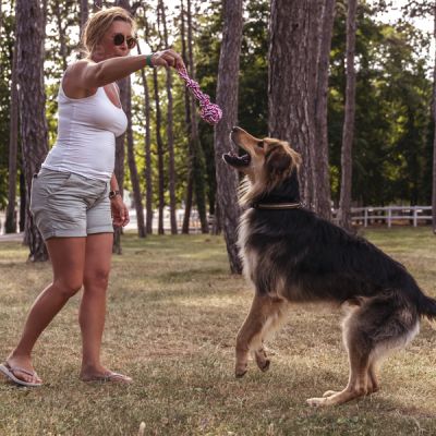 Rep Boll, 1 pc | Köiega mänguasi sõlmitud kuuliga