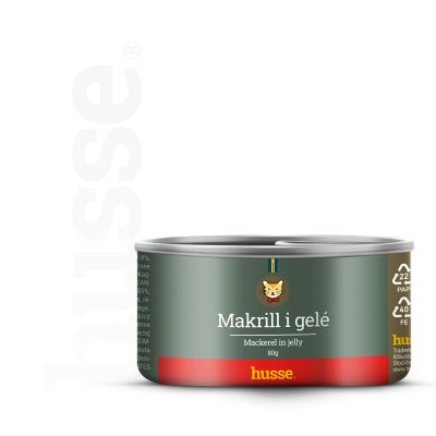 Makrill i gelé, 24 x 80 g | Värske makrelli õhtusöök želees