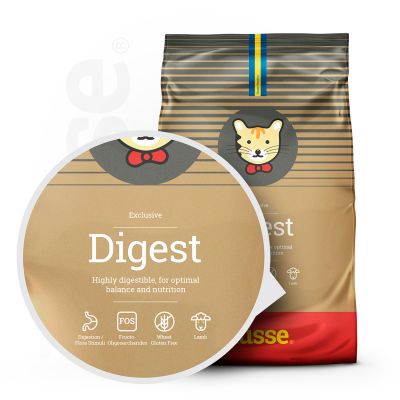 Exclusive Digest, 2 kg |  Kergesti seeditav valem tundliku seedesüsteemiga kassidele