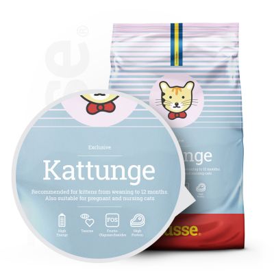 Exclusive Kattunge, 2 kg | Täisväärtuslik toit kasvavatele kassipoegadele