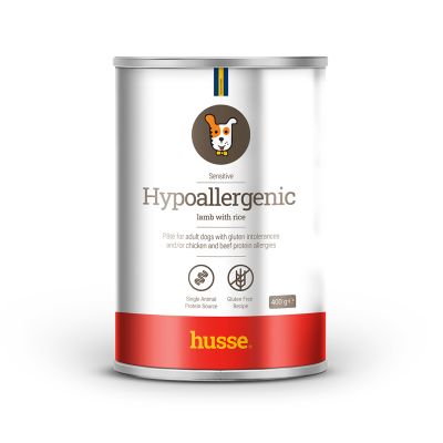 Hypoallergenic, lammas riisiga, 400 g | Pasteet toidu ülitundlikkusega koertele