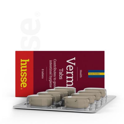 Vermi Tabs, 8 tabletti | Võimas ja tõhus koostis soolte hügieeni parandamiseks