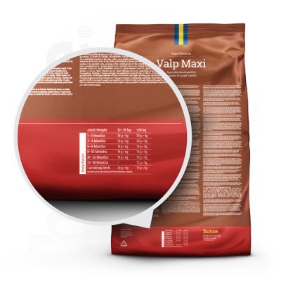 Valp Maxi, 12 kg | Toetab suurte tõugude kutsikate arenguvajadusi