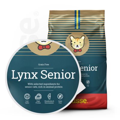 Lynx Senior, 7 kg | Täisväärtuslik, teraviljavaba toitumine eakatele kassidele