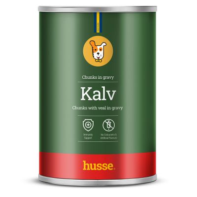 Kalv, 1275 g | Lihatükkidega, karp | maitsev konserv veiselihaga koertele